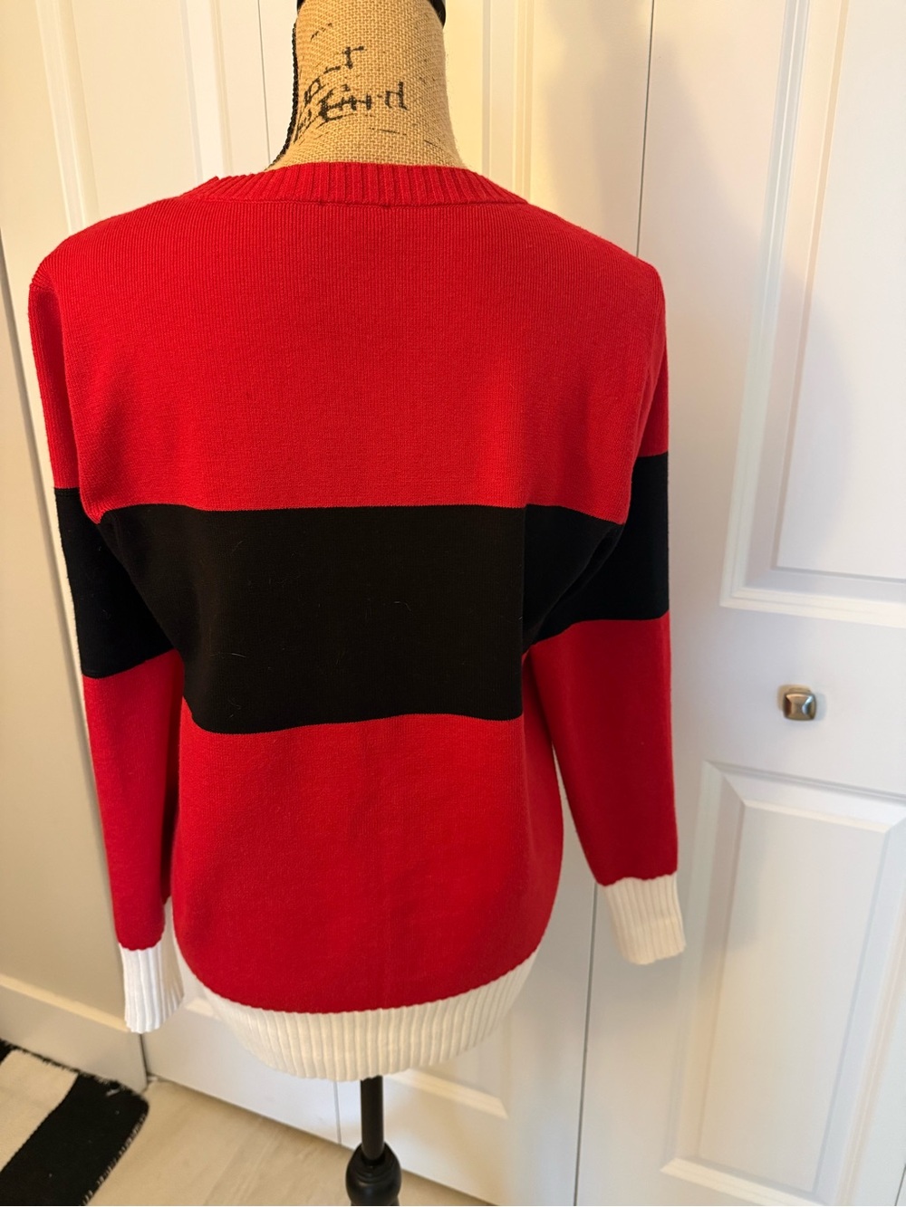 Talbots Colorblock 'SKI' Sweater - Picture 9 of 12
